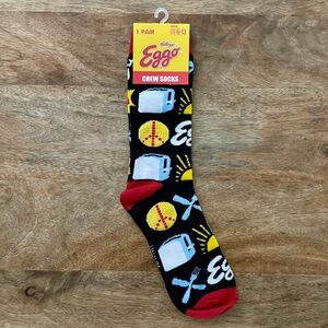 5/$20 NEW Adult Eggo Waffles Socks